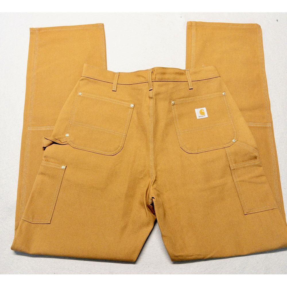 Carhartt Helmets To Hardhats Double‎ Knee Mens 36x36 Duck Pants USA Made